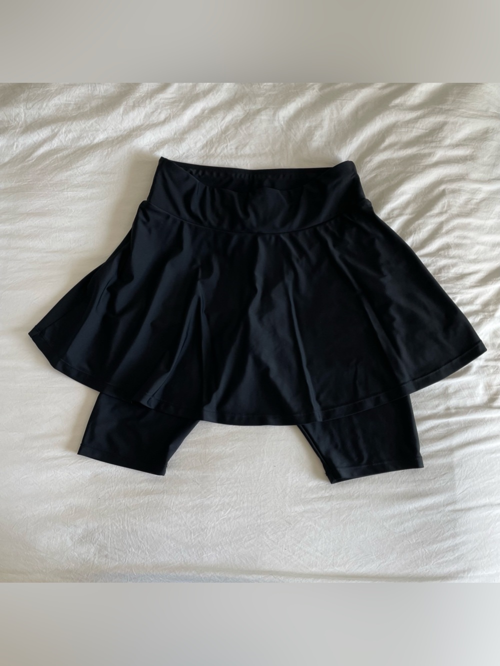 ModLi Modest Swim Skirt with Shorts Black Size M Modest Activewear Athletic Wear